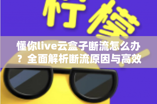 懂你live云盒子断流怎么办?全面解析断流原因与高效解决方法,让直播观看更流畅稳定 懂你live云盒子断流怎么办?全面解析断流原因与高效解决方法,让直播观看更流畅稳定