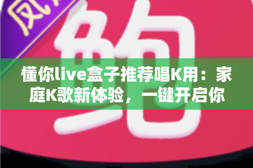 懂你live盒子推荐唱K用：家庭K歌新体验，一键开启你的私人KTV时代
