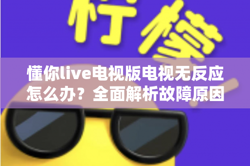 懂你live电视版电视无反应怎么办？全面解析故障原因与高效解决方法指南