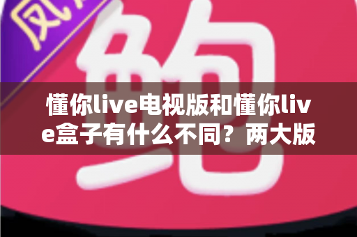 懂你live电视版和懂你live盒子有什么不同？两大版本深度对比与选购全指南