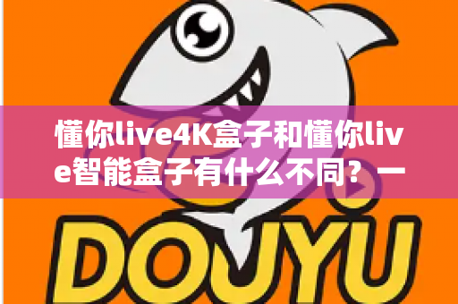 懂你live4K盒子和懂你live智能盒子有什么不同?一篇文章看懂两者核心差异与选购指南 懂你live4K盒子和懂你live智能盒子有什么不同?一篇文章看懂两者核心差异与选购指南