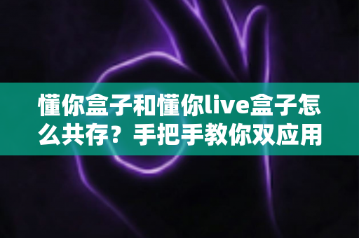 懂你盒子和懂你live盒子怎么共存?手把手教你双应用同装的完整方案与避坑指南 懂你盒子和懂你live盒子怎么共存?手把手教你双应用同装的完整方案与避坑指南