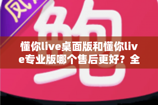 懂你live桌面版和懂你live专业版哪个售后更好？全网最全对比解析与选购避坑指南
