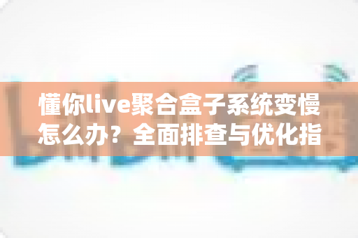懂你live聚合盒子系统变慢怎么办？全面排查与优化指南帮你恢复流畅体验