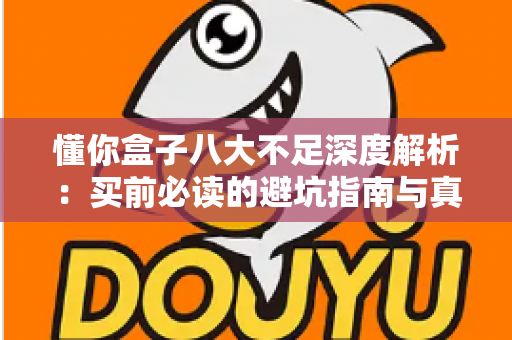 懂你盒子八大不足深度解析:买前必读的避坑指南与真实体验评测 懂你盒子八大不足深度解析:买前必读的避坑指南与真实体验评测