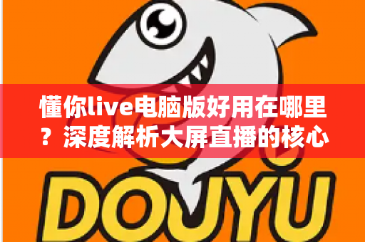 懂你live电脑版好用在哪里?深度解析大屏直播的核心优势与实用体验 懂你live电脑版好用在哪里?深度解析大屏直播的核心优势与实用体验