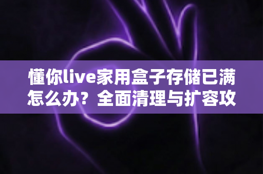 懂你live家用盒子存储已满怎么办？全面清理与扩容攻略一次讲清
