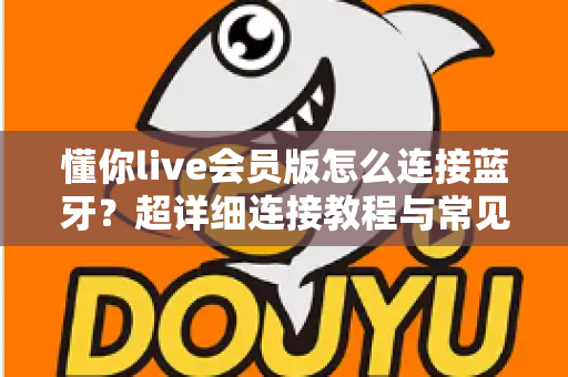 懂你live会员版怎么连接蓝牙？超详细连接教程与常见问题全解析