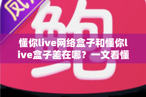 懂你live网络盒子和懂你live盒子差在哪?一文看懂两款产品的核心区别与选购建议 懂你live网络盒子和懂你live盒子差在哪?一文看懂两款产品的核心区别与选购建议