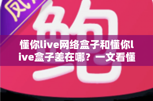 懂你live网络盒子和懂你live盒子差在哪？一文看懂两款产品的核心区别与选购建议