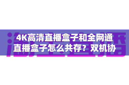 4K高清直播盒子和全网通直播盒子怎么共存?双机协同让画质与网络稳定性兼得的完整指南 4K高清直播盒子和全网通直播盒子怎么共存?双机协同让画质与网络稳定性兼得的完整指南
