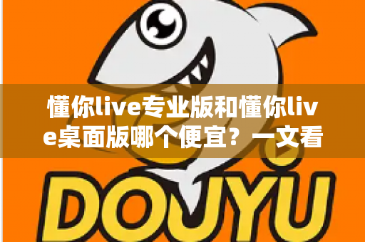 懂你live专业版和懂你live桌面版哪个便宜？一文看懂两大版本价格差异与高性价比选购攻略