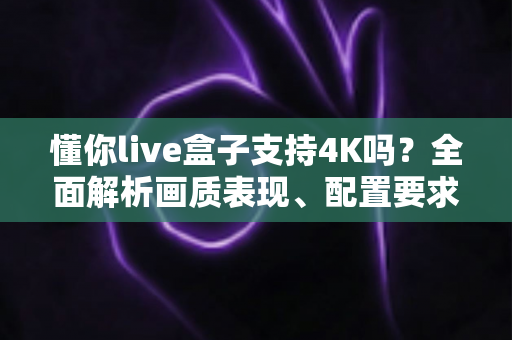 懂你live盒子支持4K吗?全面解析画质表现、配置要求与使用体验 懂你live盒子支持4K吗?全面解析画质表现、配置要求与使用体验