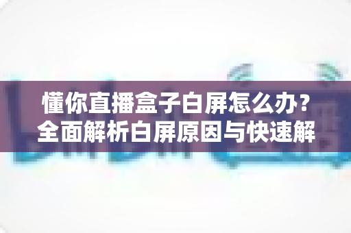 懂你直播盒子白屏怎么办?全面解析白屏原因与快速解决方法大全 懂你直播盒子白屏怎么办?全面解析白屏原因与快速解决方法大全