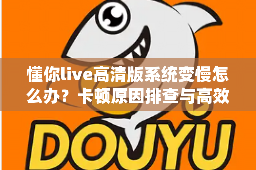 懂你live高清版系统变慢怎么办?卡顿原因排查与高效优化全攻略 懂你live高清版系统变慢怎么办?卡顿原因排查与高效优化全攻略